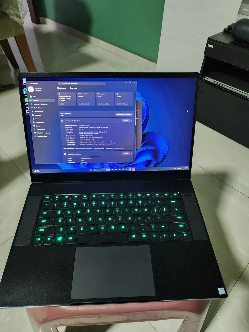 Razer blade 15 top  - Foto 4