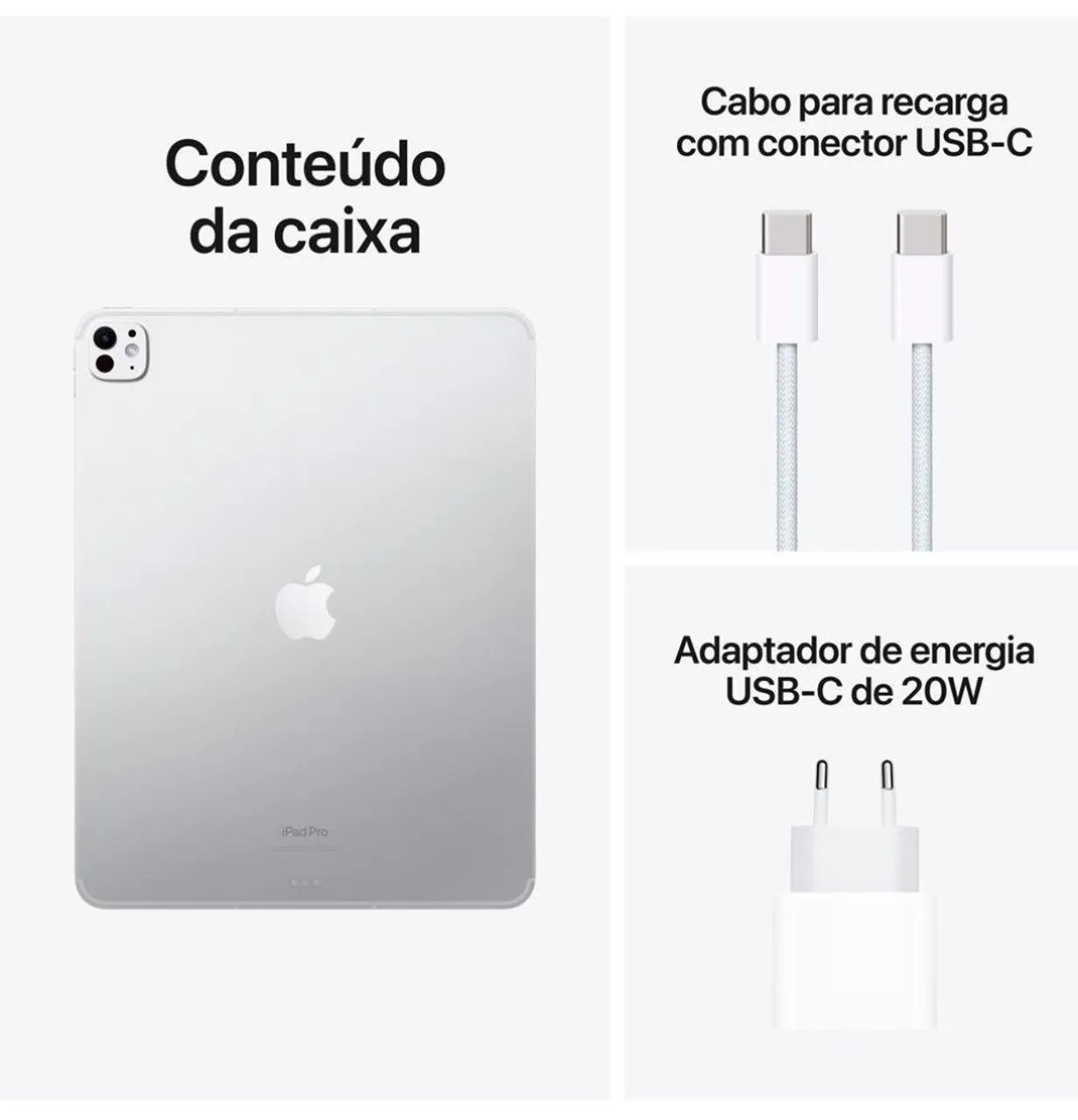 iPad Pro 13 M4 512 GB cellular com capa - lacrado  - Foto 2