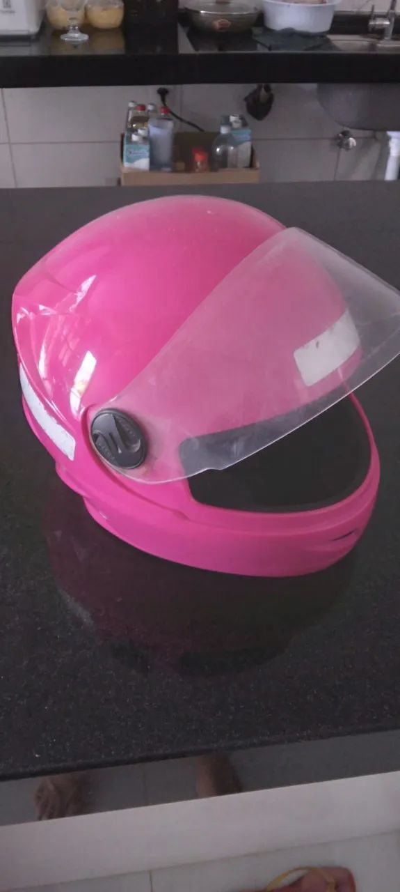 Capacete infantil Rosa