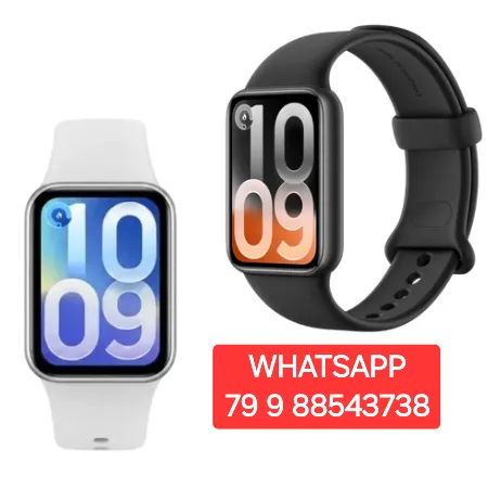 XIAOMI MI BAND 10 PRO - PRATA E PRETO LACRADOOOOOO