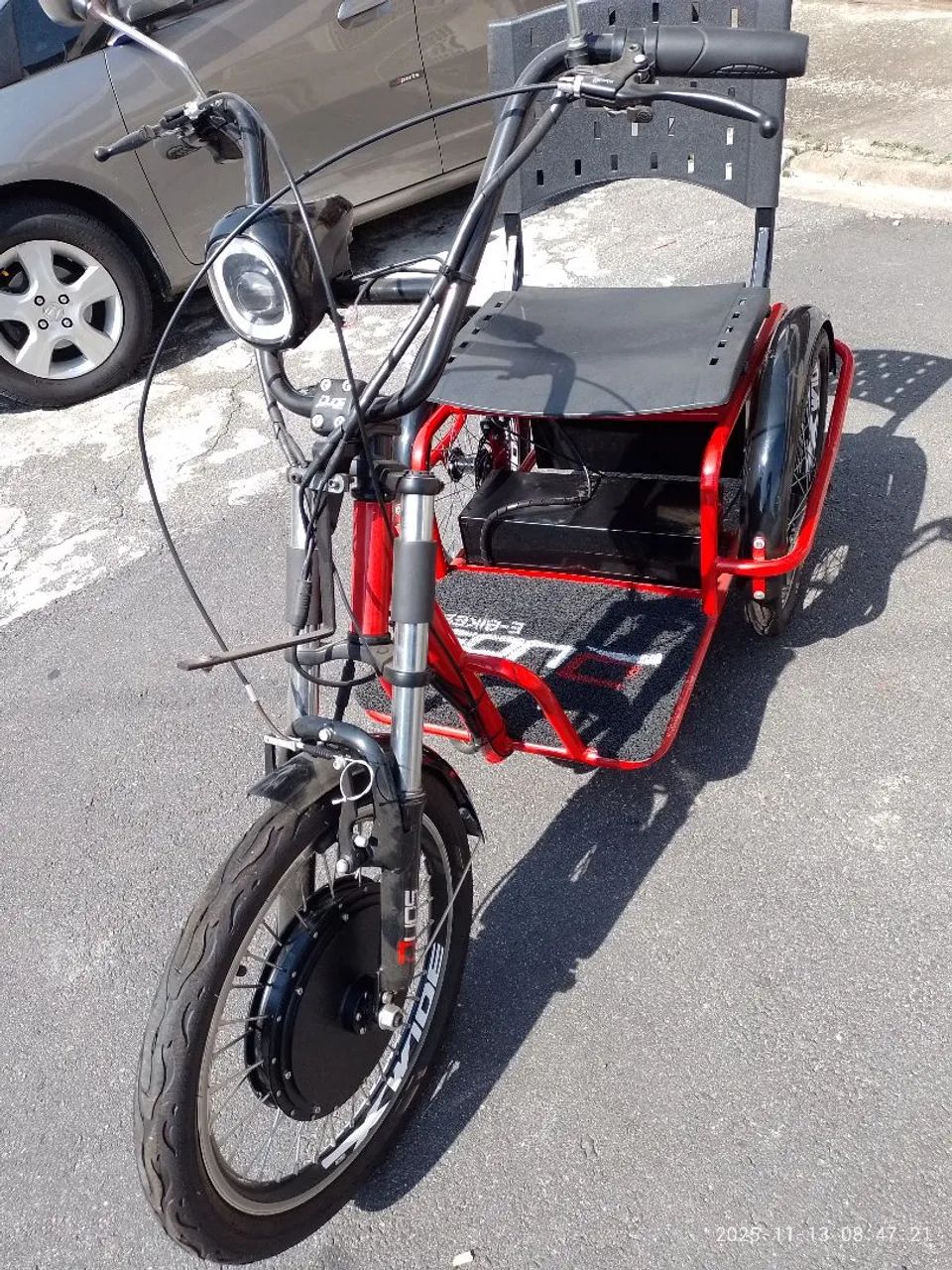 Triciclo elétrico duoBike.  - Foto 4