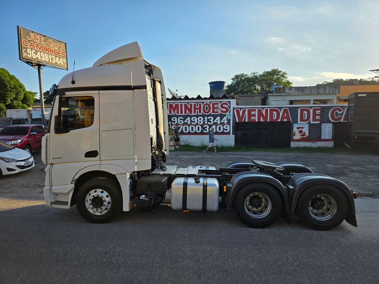 MB Actros modelo 2548 S ano 2023 de unico dono pouco uso baixo km rodado - Foto 5