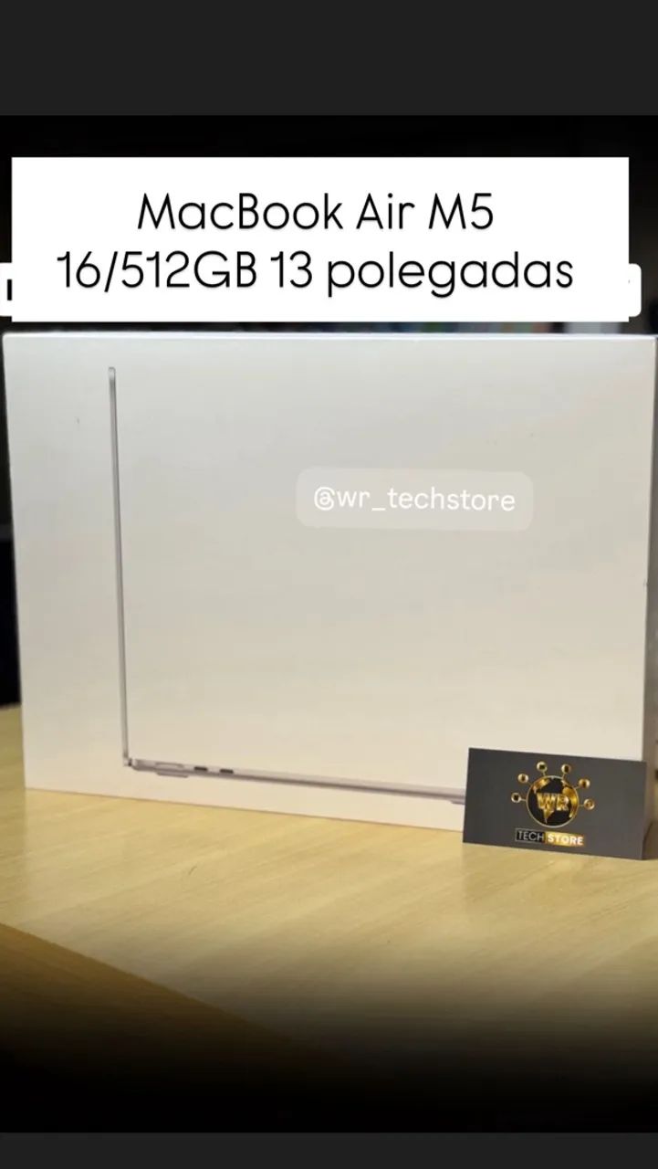 MacBook Air M5 13 polegadas (LOJA FÍSICA ) LACRADO