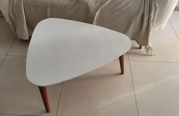 MESA DE CENTRO BRANCA - Foto 4
