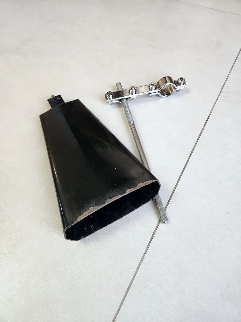 Cowbell Raul Bauer  + Clamp  - Foto 3