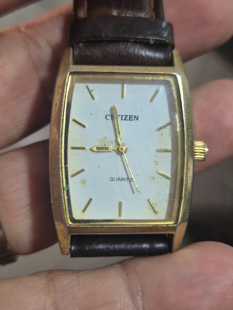 Relógio CETIZEN TANK À QUARTZ  -  FUNCIONANDO PERFEITAMENTE - Foto 2