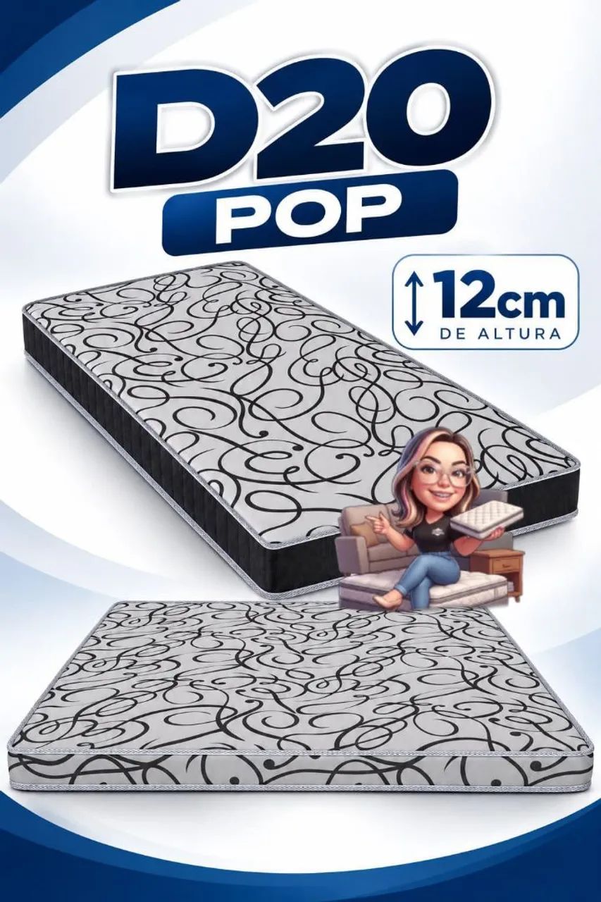 Colchão solteiro 