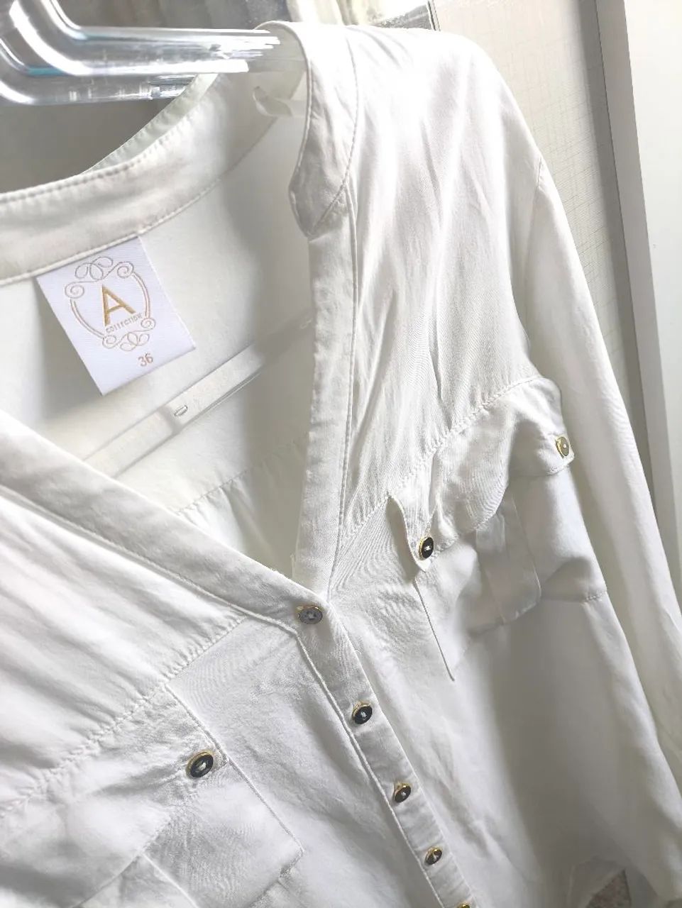 Camisa bege - Foto 3
