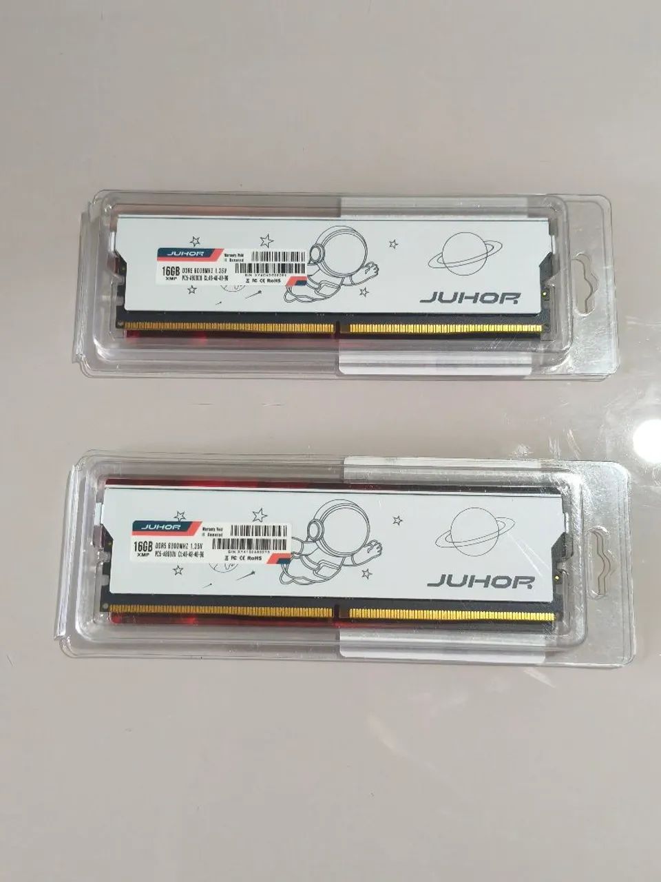 Memória RAM DDR5 32GB (2x16GB) 6000mhz (XMP), marca Juhor