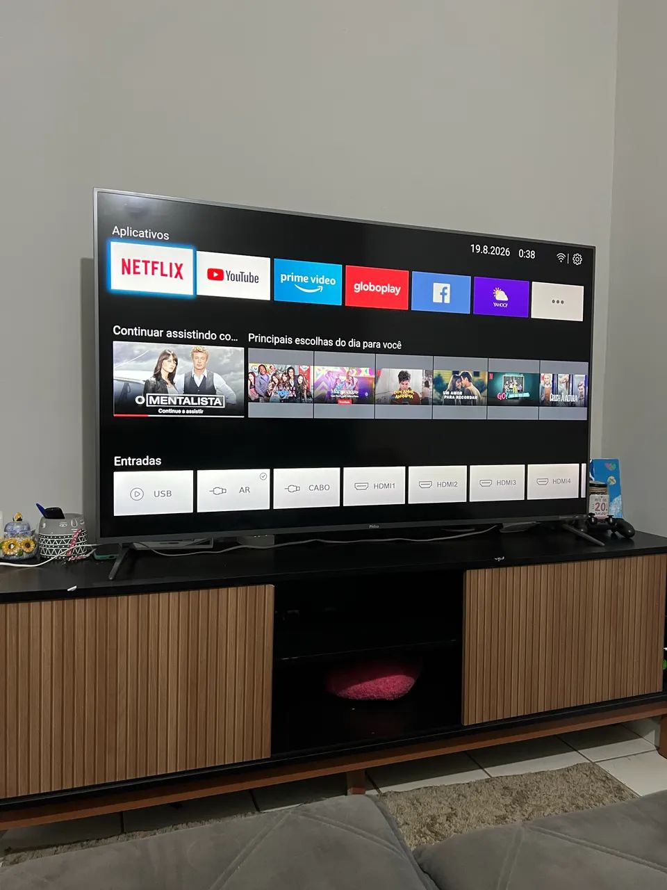 Vendo tv 58 polegadas 4k Philco  - Foto 5