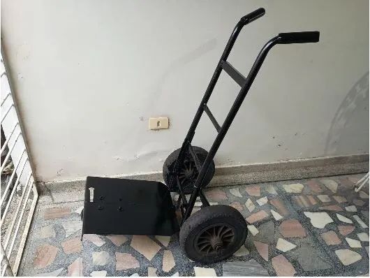  CARRINHO DE FERRO DE CARGA REFORÇADO 3 RODAS G
