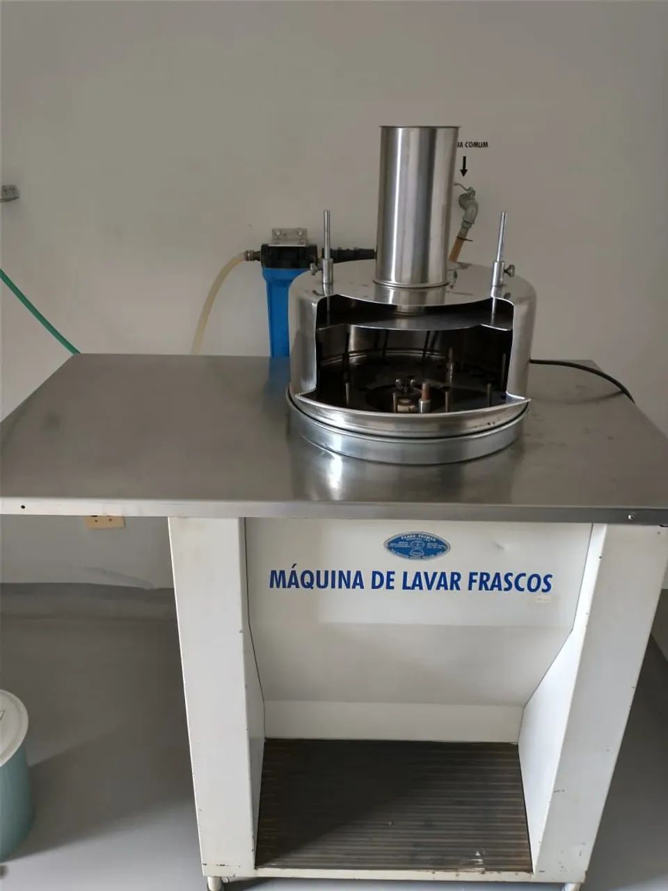 Máquina de lavar frascos e ampolas 