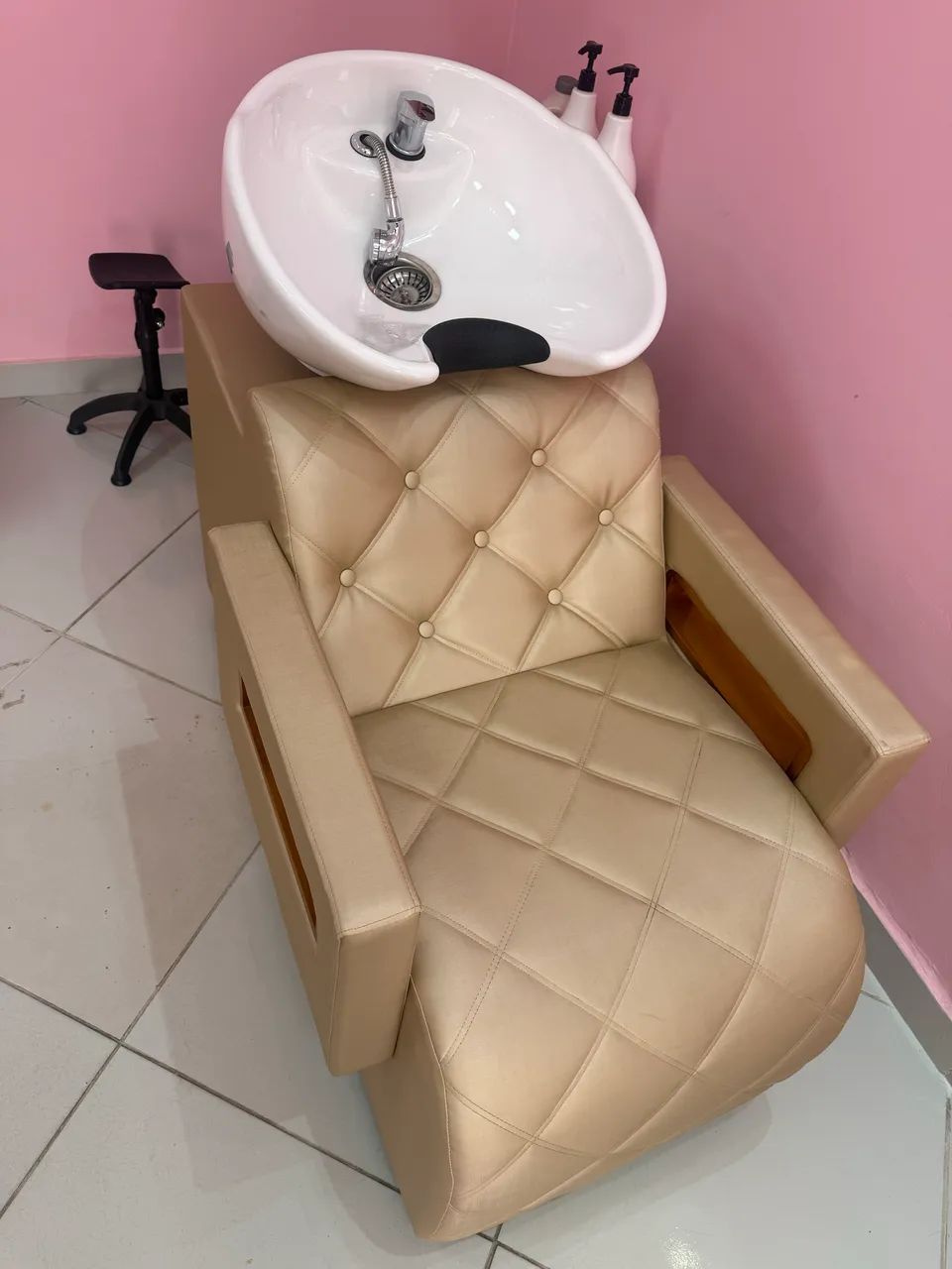 Kit: Lavatório e cadeira reclinável para Salão - Foto 3