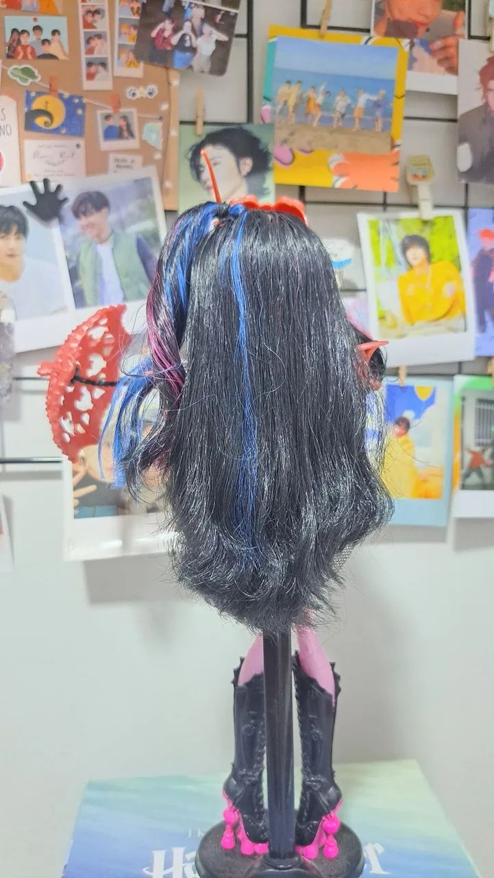 Boneca Monster High Dracubecca Freak Fusion - Foto 3