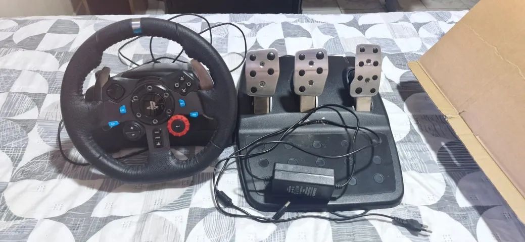 Volante Logitech G29 Driving Force para PS5, PS4, PS3 e PC  - Foto 5