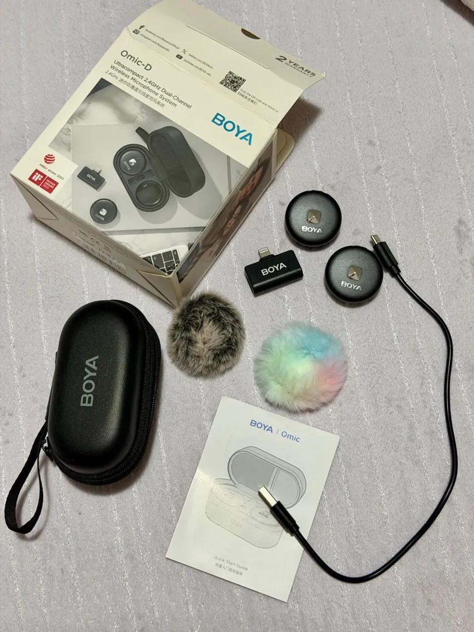 Microfone boya lapela  - Foto 3