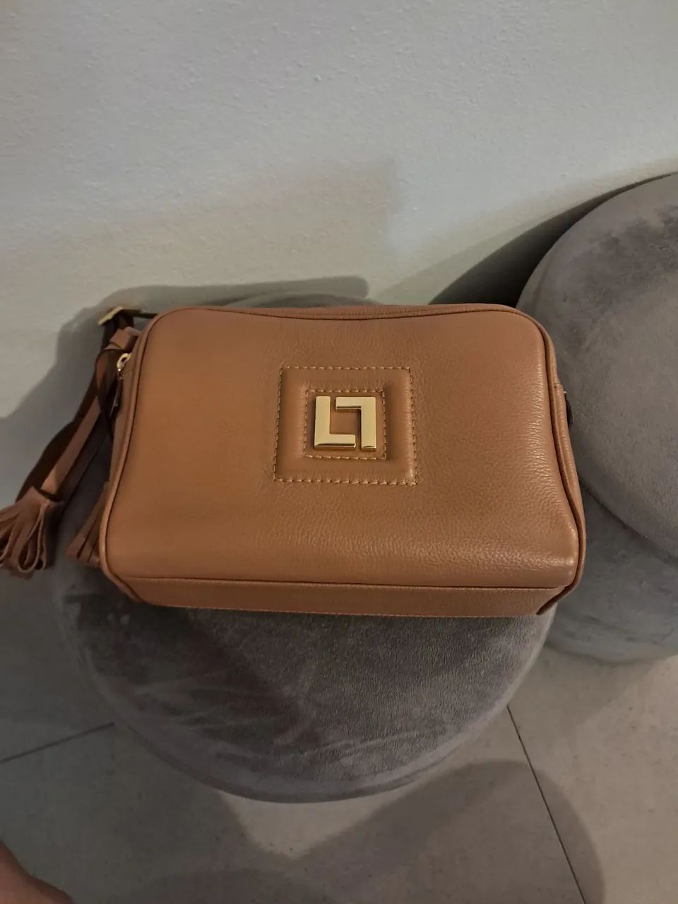 Bolsa em couro Luz da lua  - Foto 4