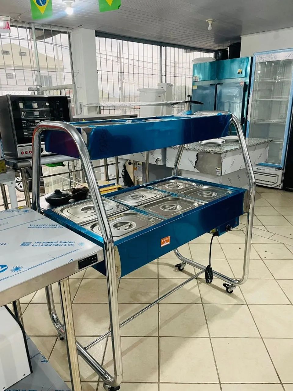 MB BUFFET DUPLO 6 CUBAS - SPOLU 
