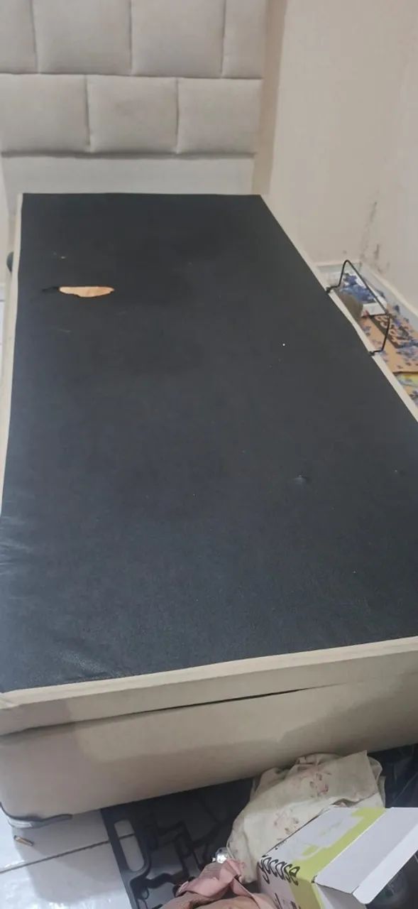 Cama box solteiro baú - Foto 2