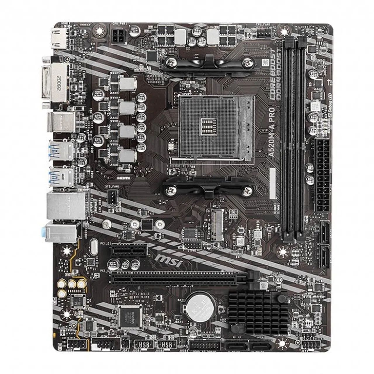 Placa Mãe MSI A520M - A PRO pouco usada