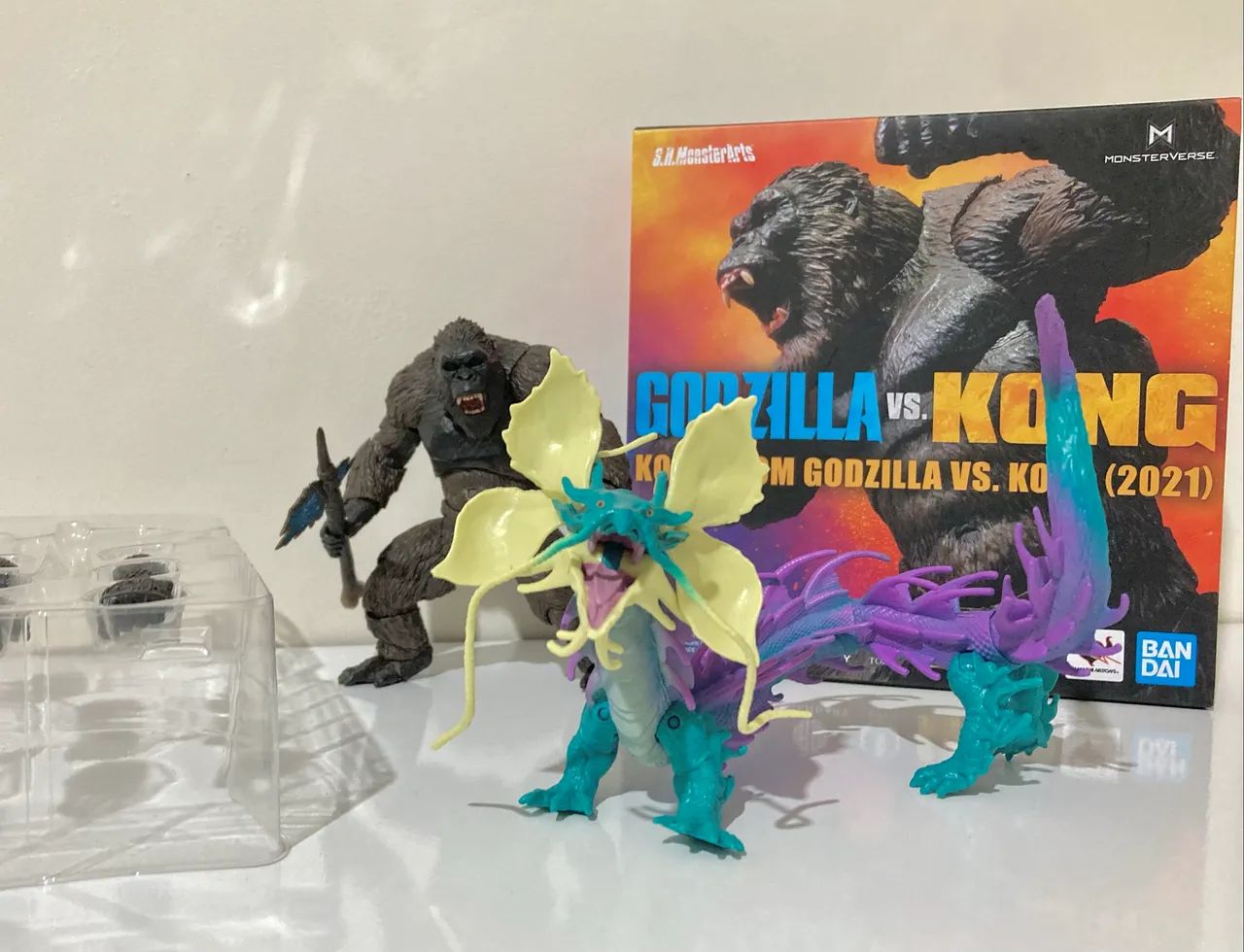 Kong Sh Monsterarts e Tiamat playmates - Foto 2