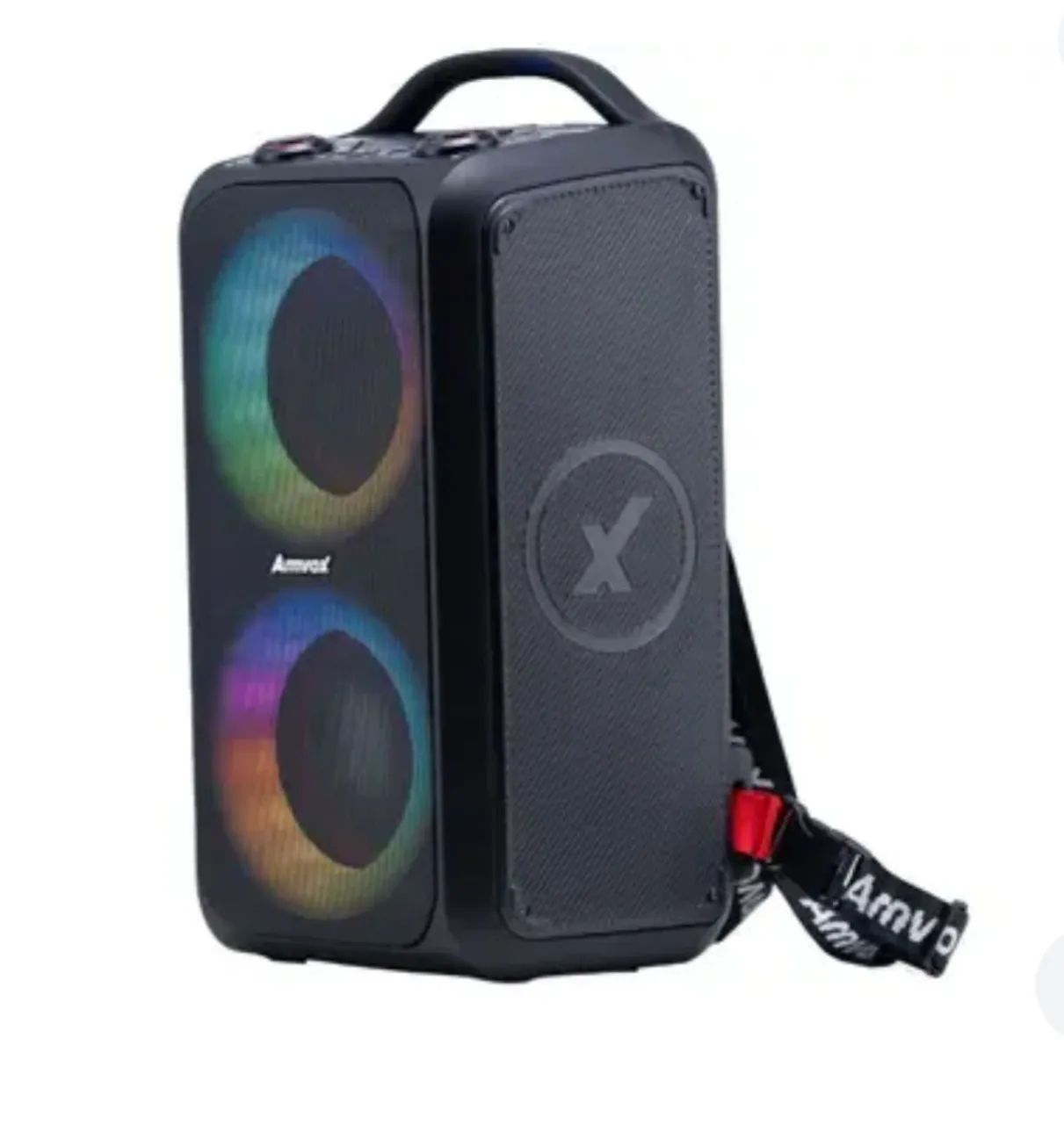 Caixa amplificada nova com bateria aca 600 bagvox