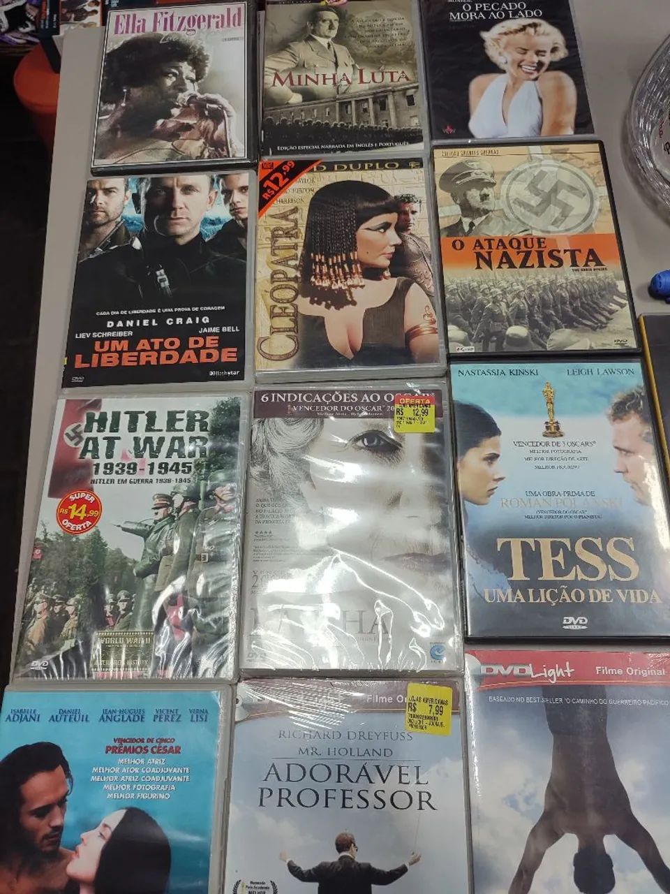 DVD's diversos para colecionadores 
