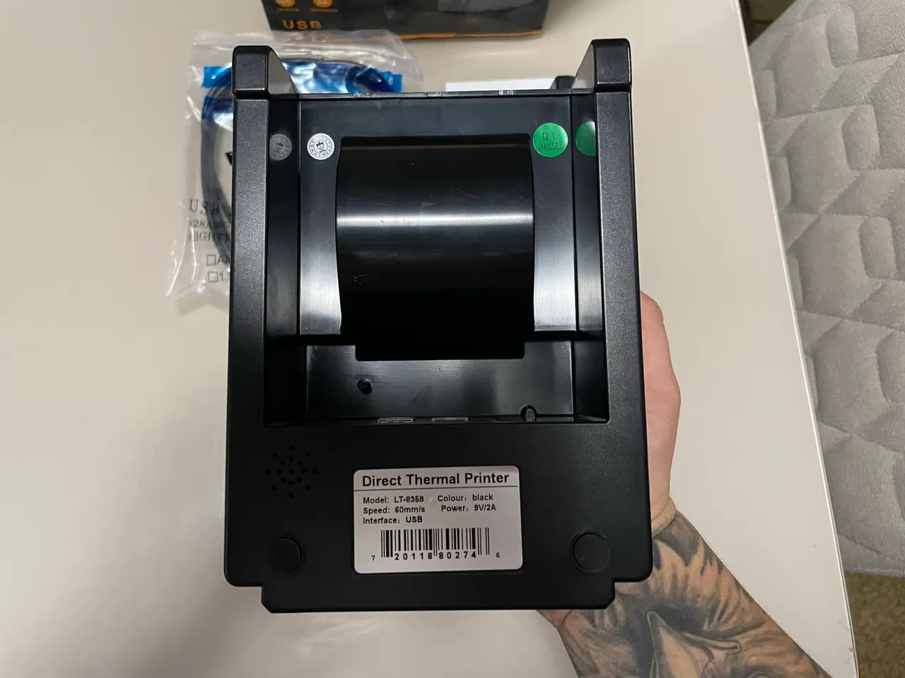 Impressora Térmica Lintian LT-8358 USB 58mm - Nova na Caixa - Foto 4