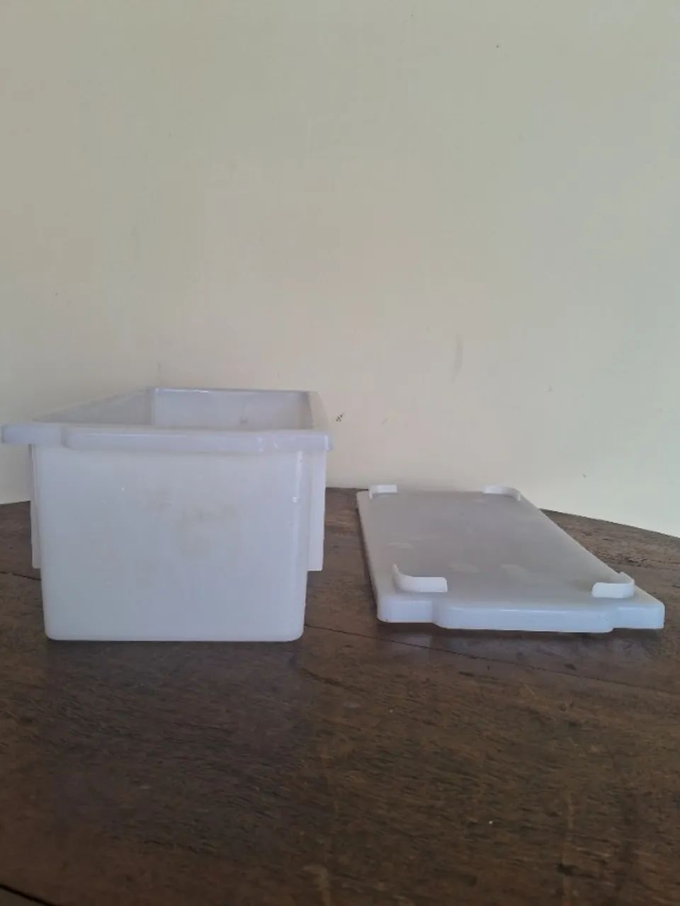LOTE CAIXAS PLÁSTICAS ALIMENTÍCIAS COM TAMPA 60 PEÇAS - Foto 2