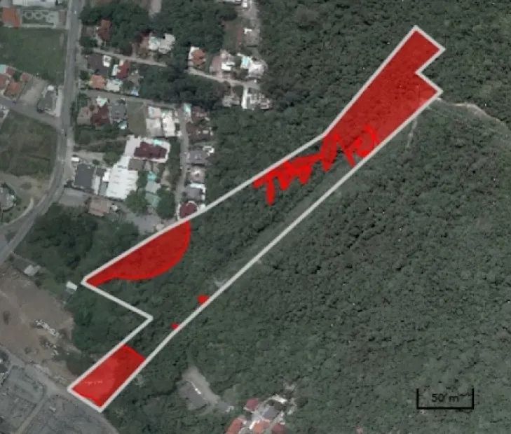 Terreno, A.T.: 22.759m², Córrego Grande, Florianópolis/SC - Foto 3