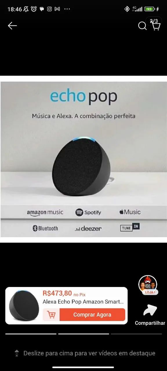 Alexa echo pop