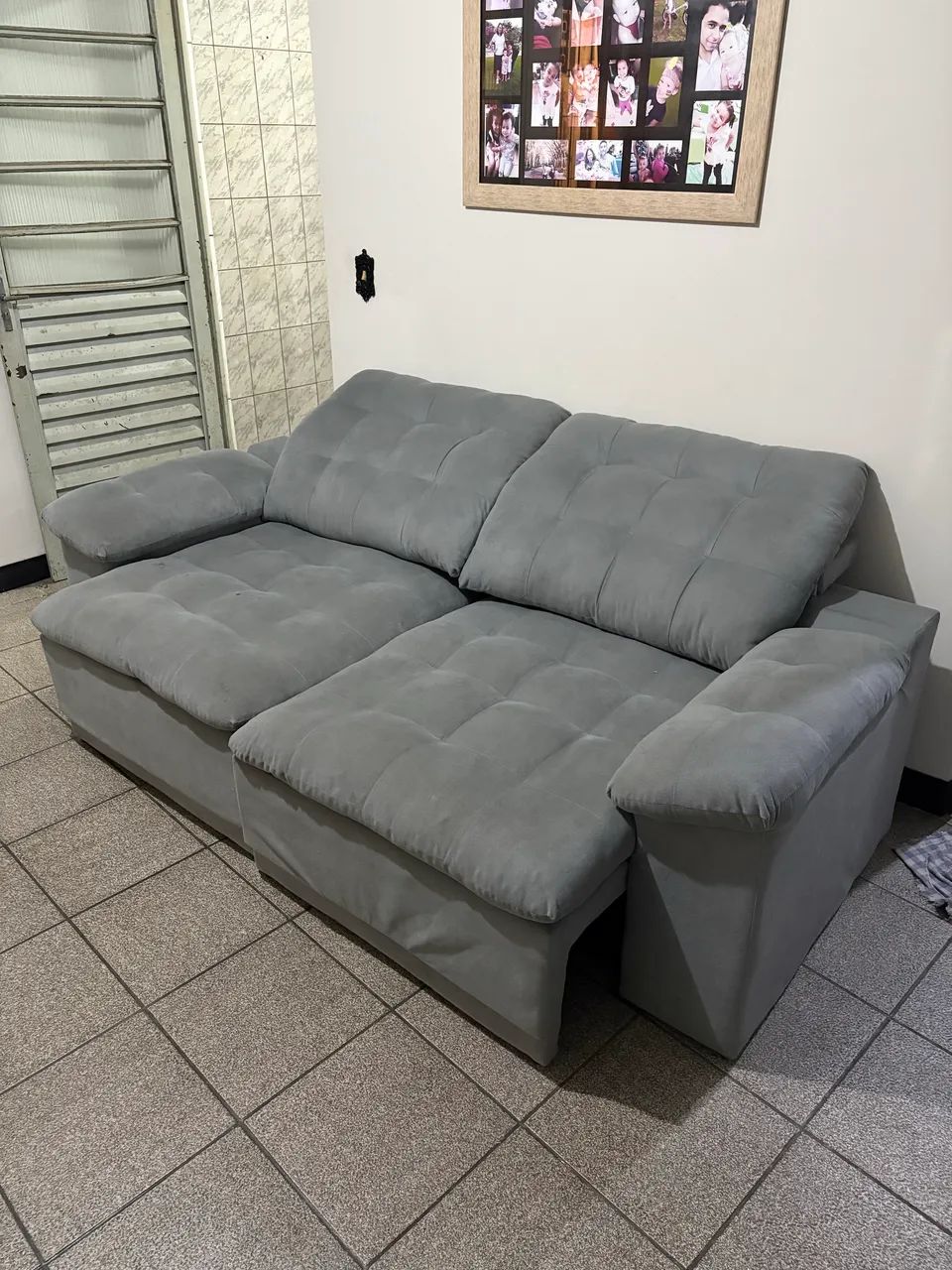 Sofá Retrátil/reclinável Bipartido 2,90m 5 Lugares  - Foto 2