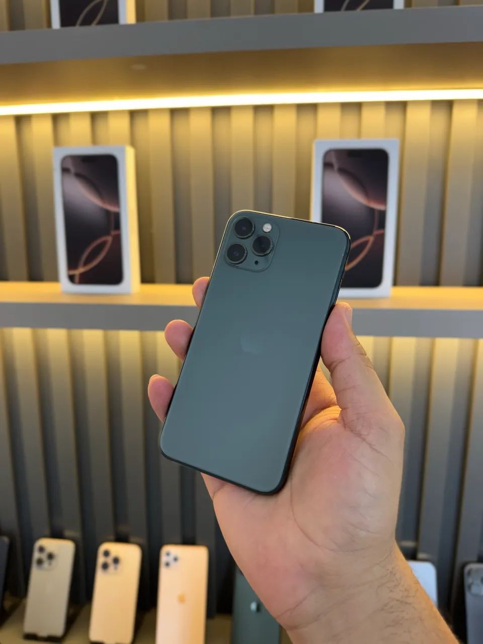 iPhone 11 Pro 60 gigas verde Face ID off