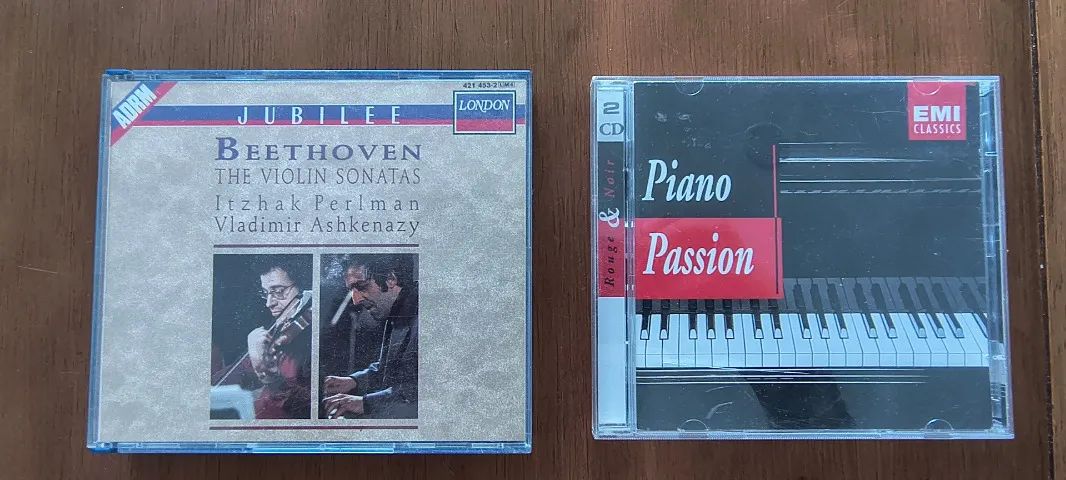 Cd Beethoven Duas Coleções importadas USA e França. 