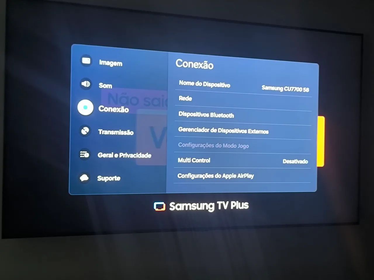 TV SAMSUNG 58 POLEGADAS CRYSTAL SMART  - Foto 3