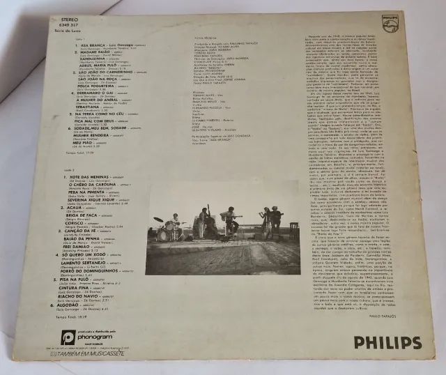 Vinil Lp Quinteto Violado Antologia do Baião  Original - Foto 3