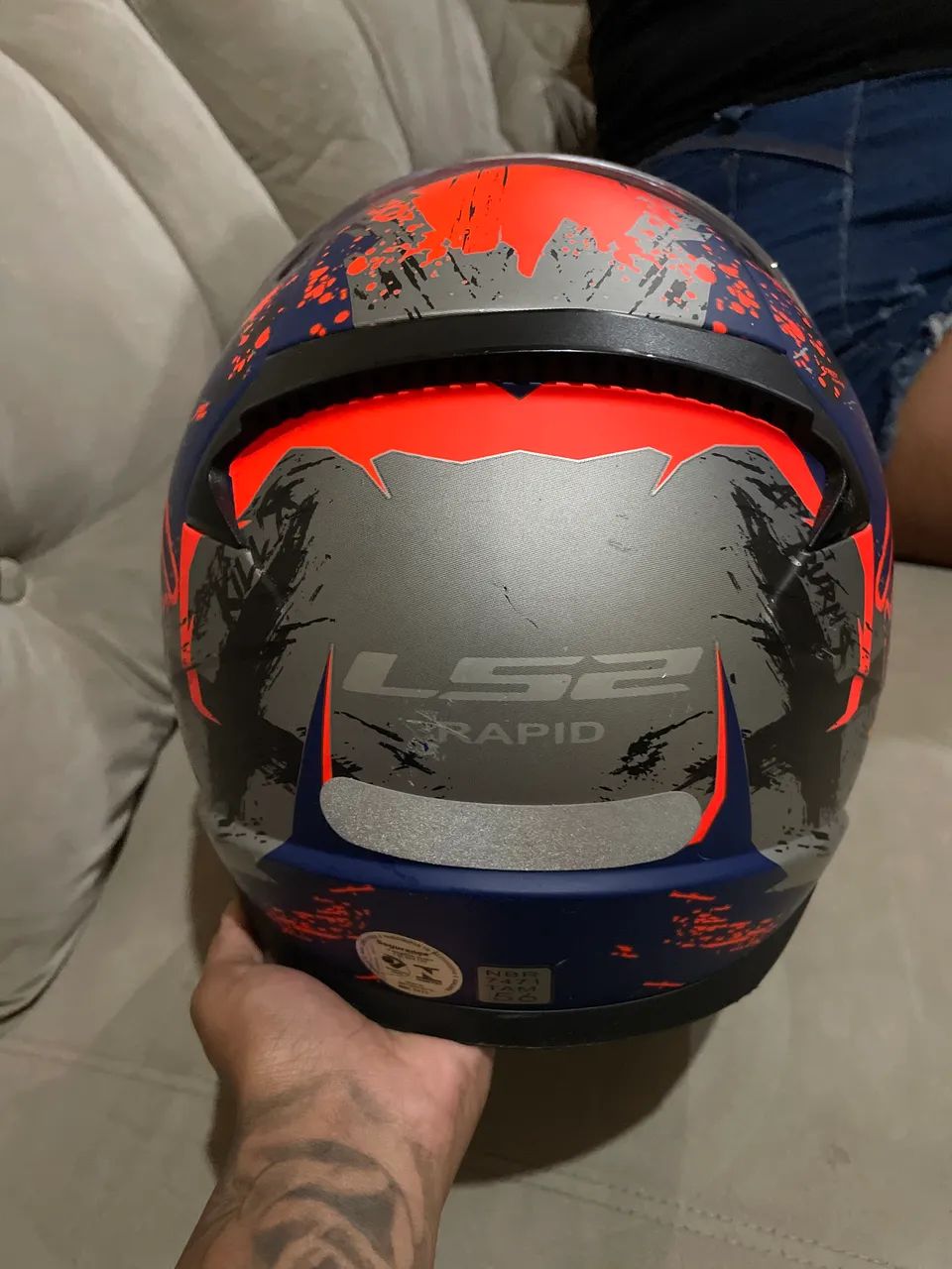 Capacete LS2 e BLEFFE - Foto 3