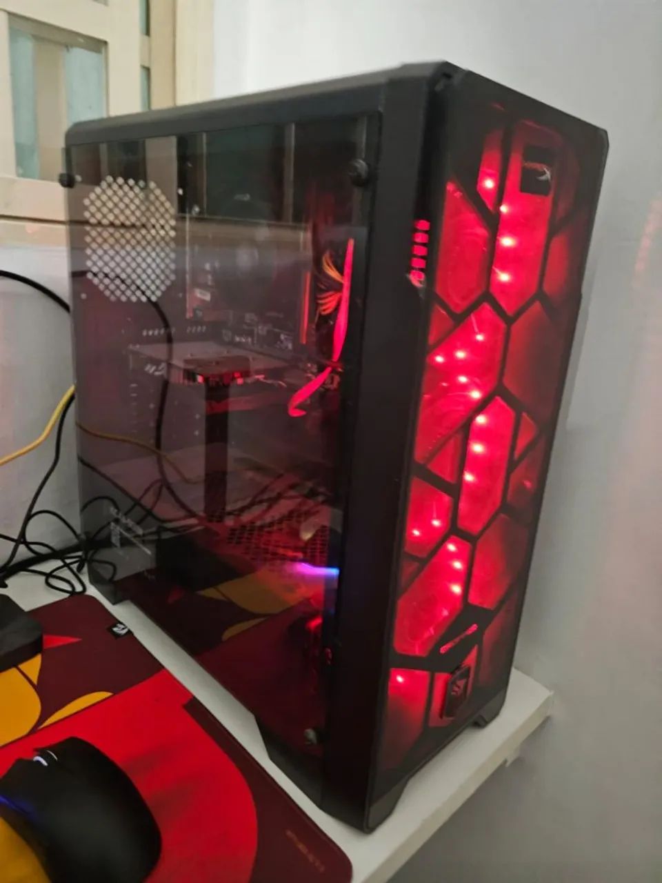 Pc Gamer Ryzen 5 5500 com Rx 560 4g. - Foto 4