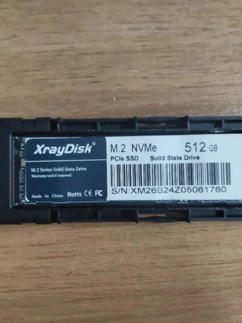 Ssd M.2 Xraydisk 512GB + case Usb 3.0 Lexar - Foto 2