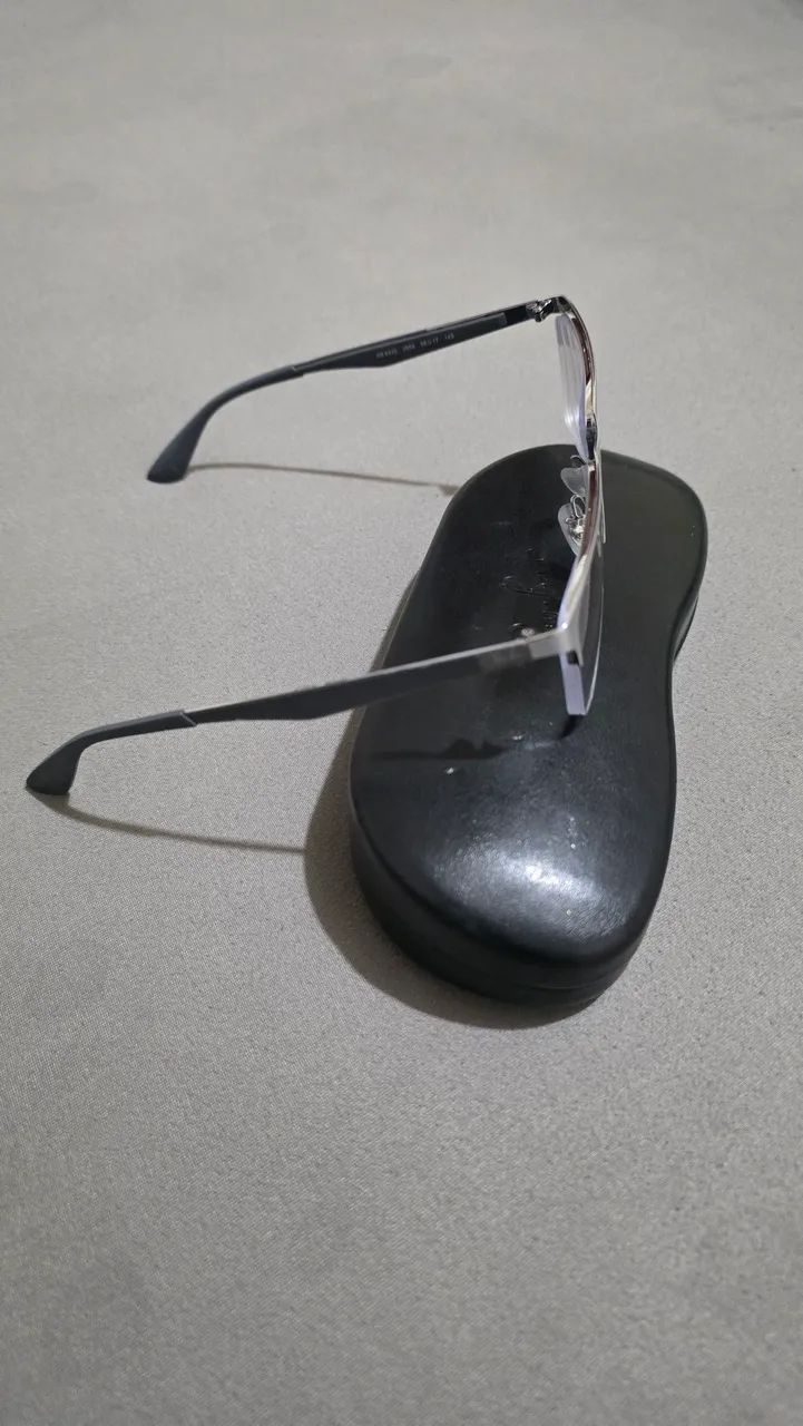 Armação Óculos de Grau Ray-Ban RB 6335 2855 56-17 Com Estojo - Foto 4