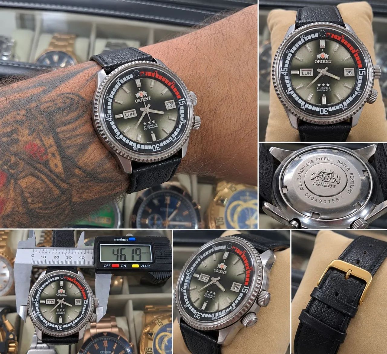 Relógio Orient King Diver 21 Jewels Automatic - Acessórios - Campo