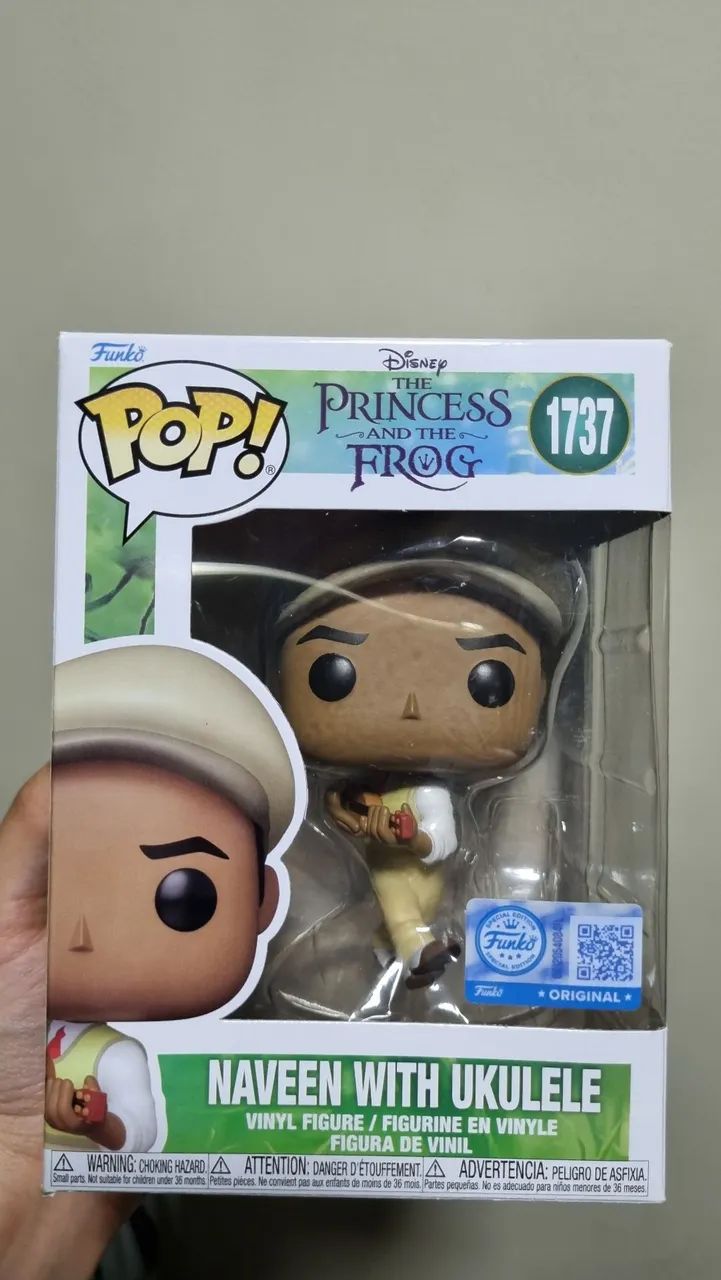 Funko Pop Naveen with Ukulele Disney  - Foto 2