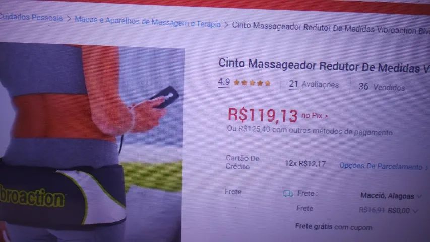 Redutor de Medidas e Massageador - Foto 5