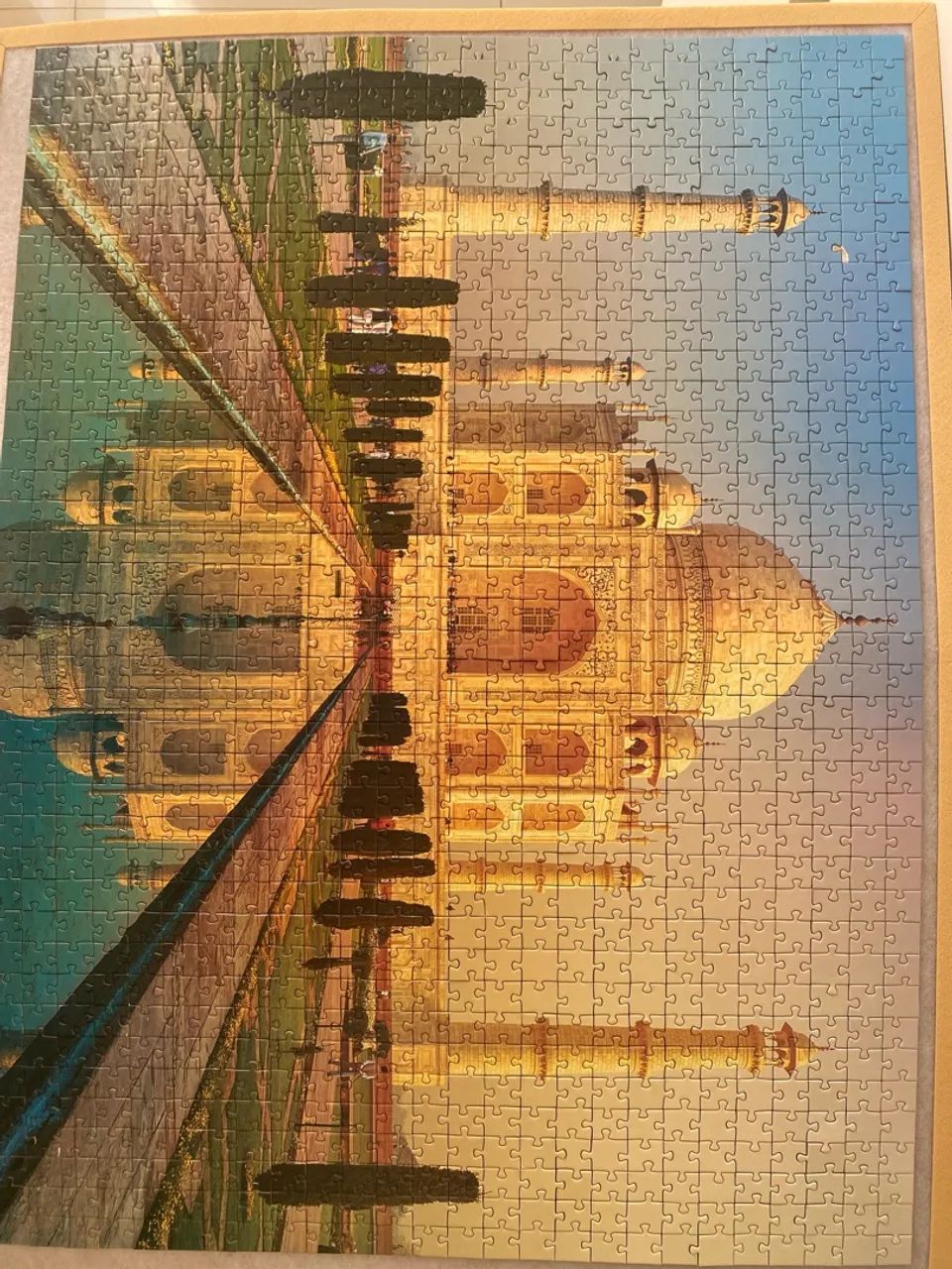 Quebra cabeças 1000 peças Taj Mahal - Foto 2