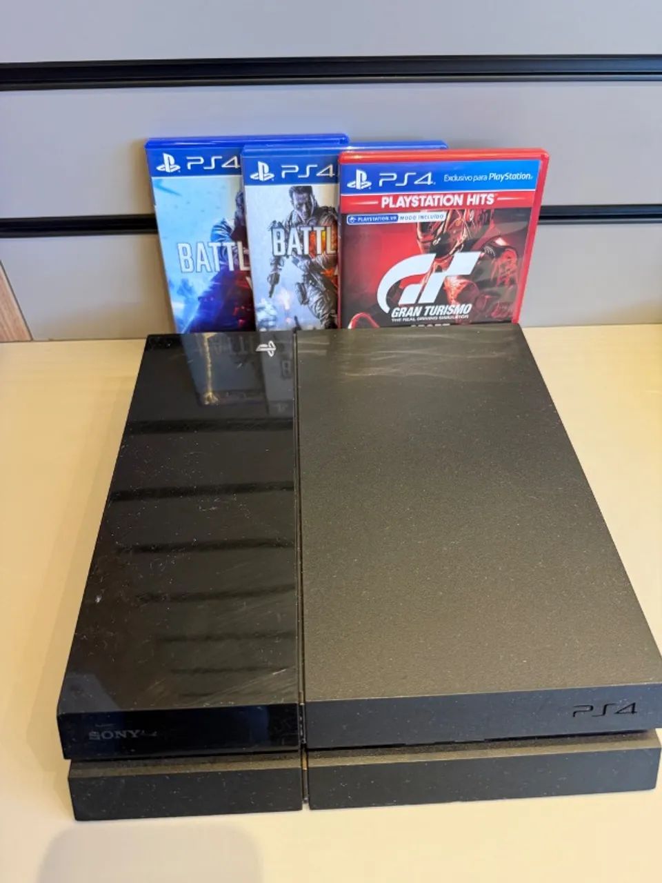 VIDEO GAME ZERO PS4 FAT COM JOGOS - Foto 3