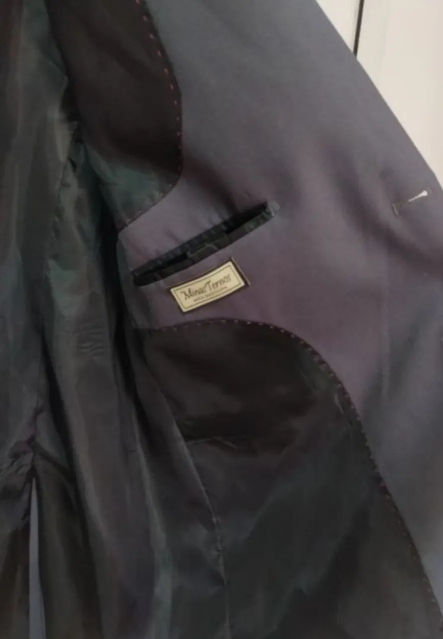 Blazer cinza tamanho 60 - Foto 4