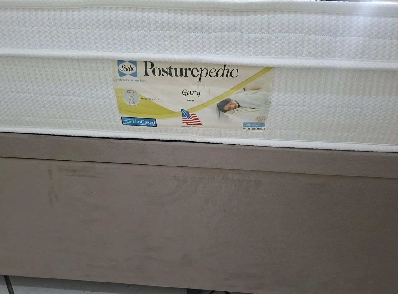 Cama Queen Size Baú, Sealy - ENTREGA GRÁTIS - Foto 3