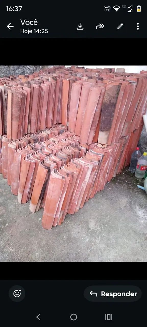 Telhas de Assú de primeira quatro milheiro