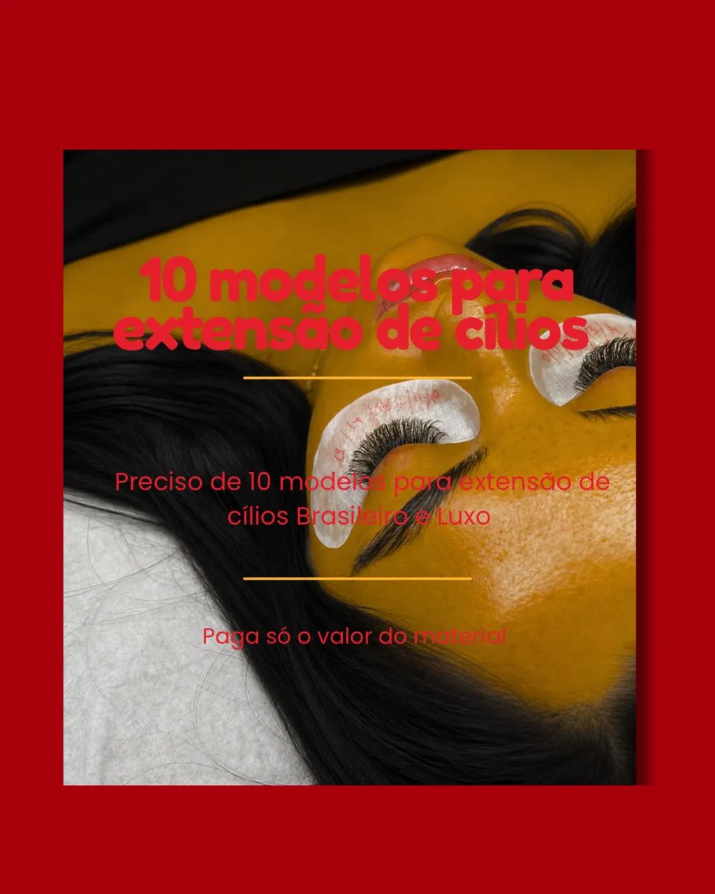 MODELO EXTENSÃO DE CÍLIOS 