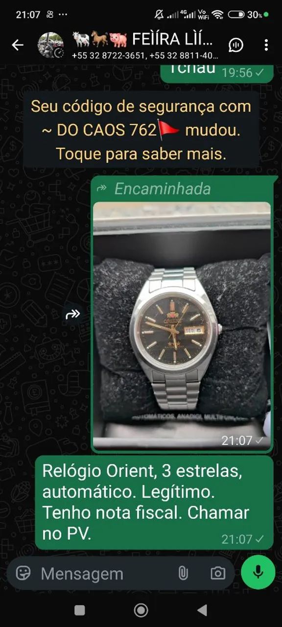 Relógio Orient 3 Estrelas - Foto 2